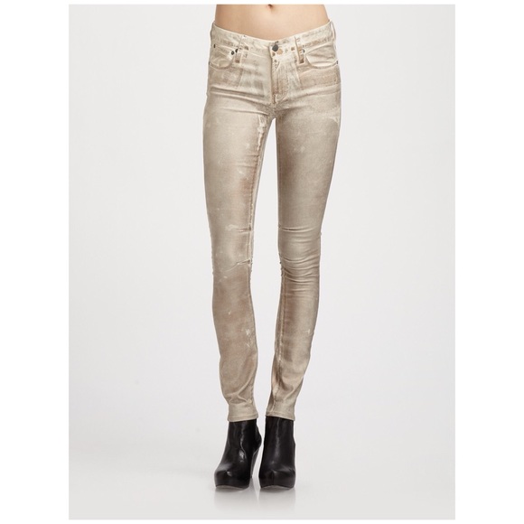Helmut Lang Pants - Helmut Lang- Helmut Crystalline Wash Denim Pant